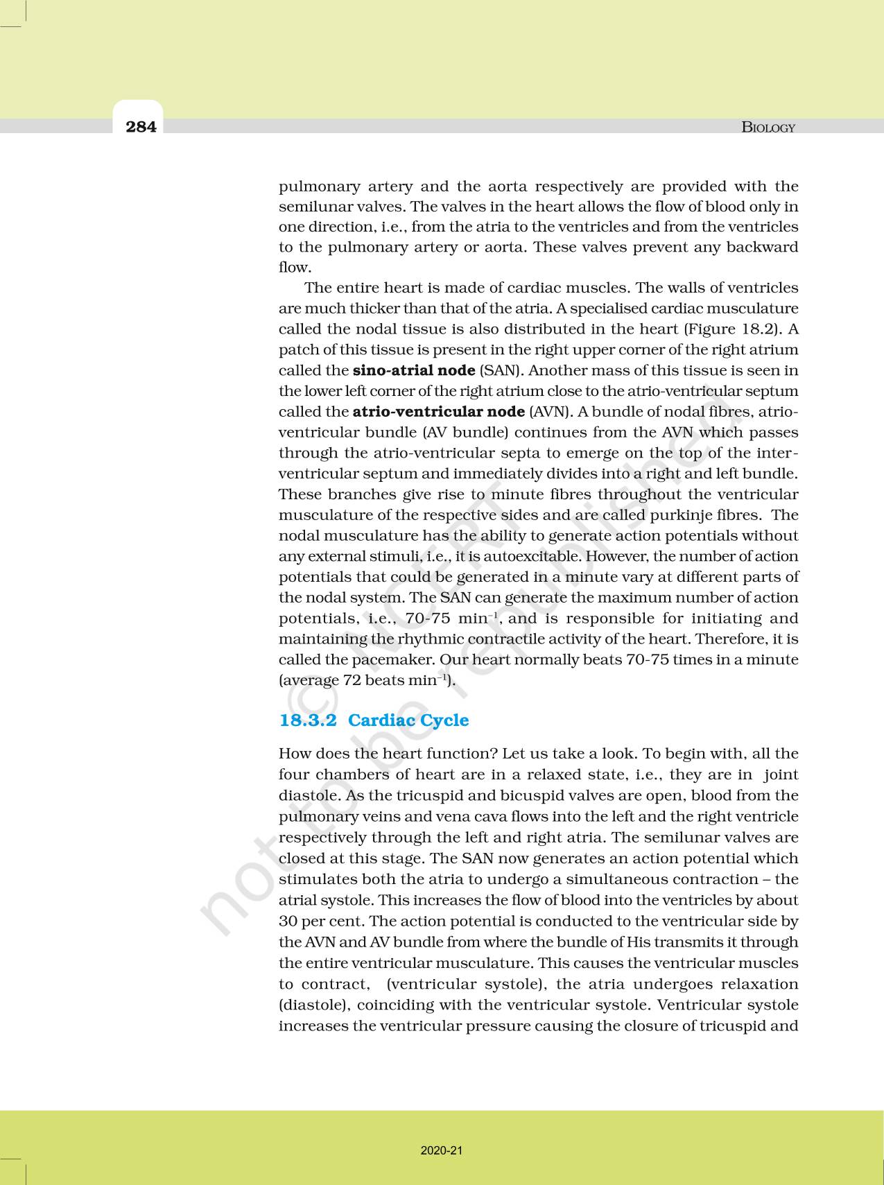 Body Fluids And Circulation - NCERT Book of Class 11 Biology