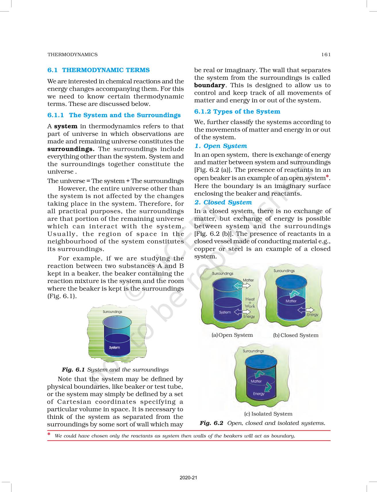 Thermodynamics - NCERT Book of Class 11 Chemistry Part I