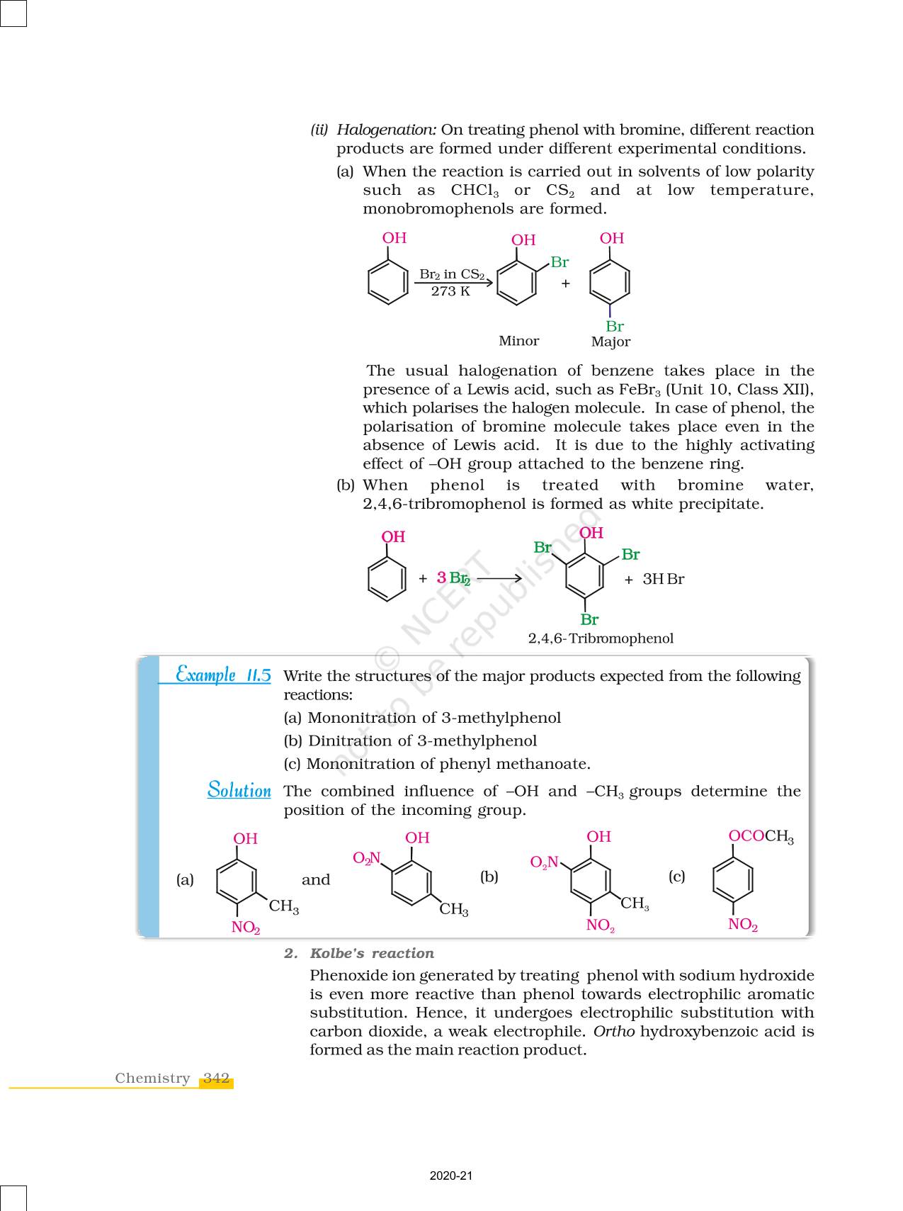 Alcohols Phenols And Ethers - NCERT Book of Class 12 Chemistry Part II