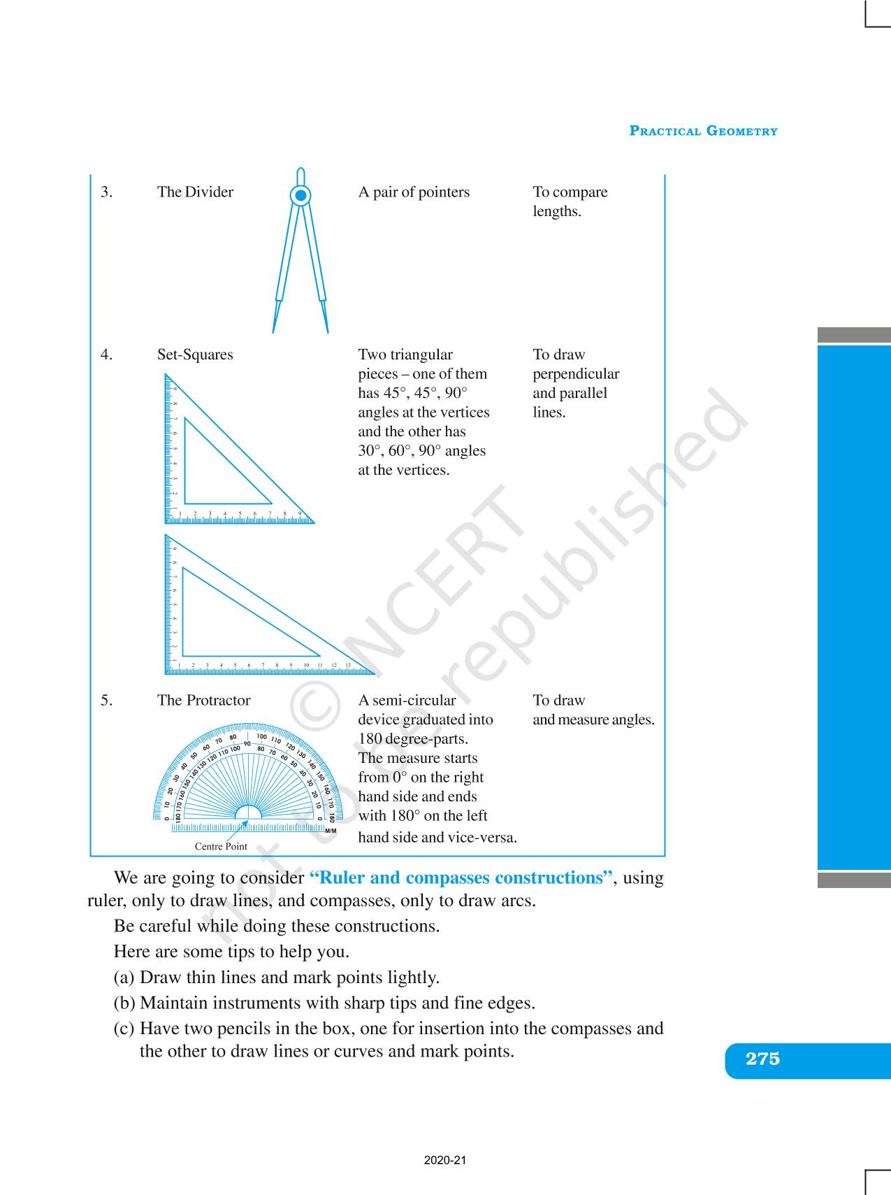 Construct with ruler and compasses, angles of following measures: (a) 60°  (b) 30° (c)