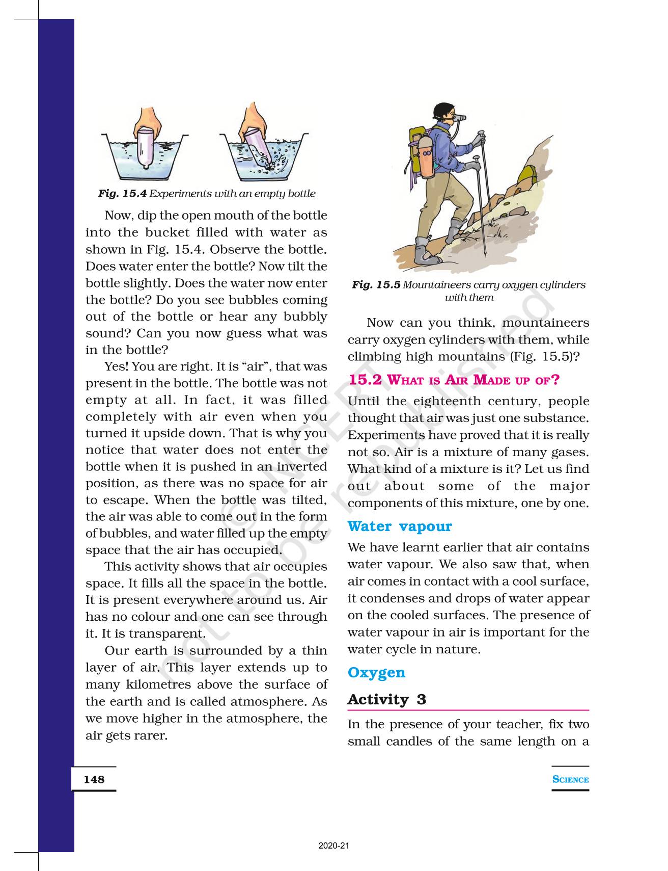 Air Around Us - NCERT Book of Class 6 Science