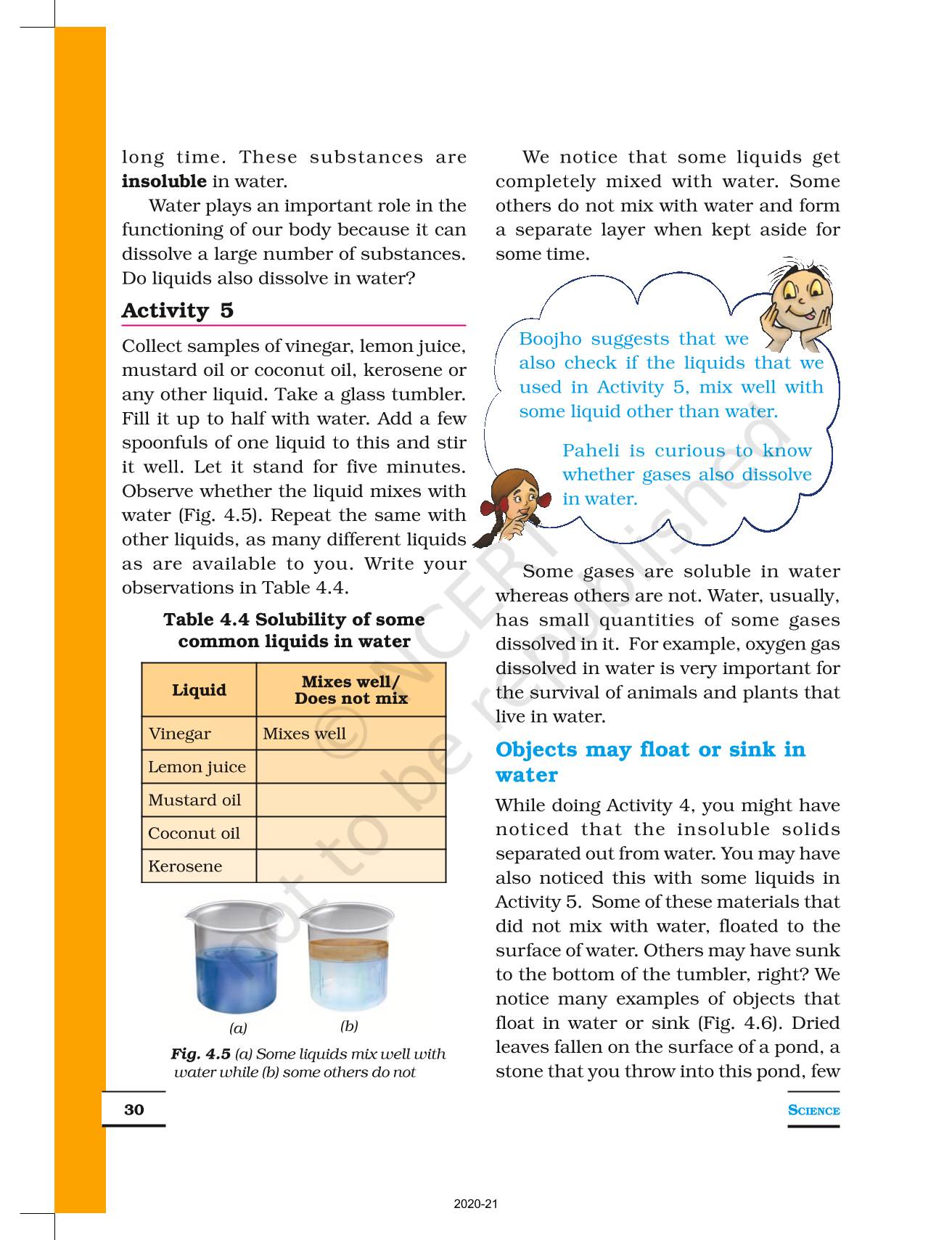 Sorting Materials Into Groups - NCERT Book of Class 6 Science