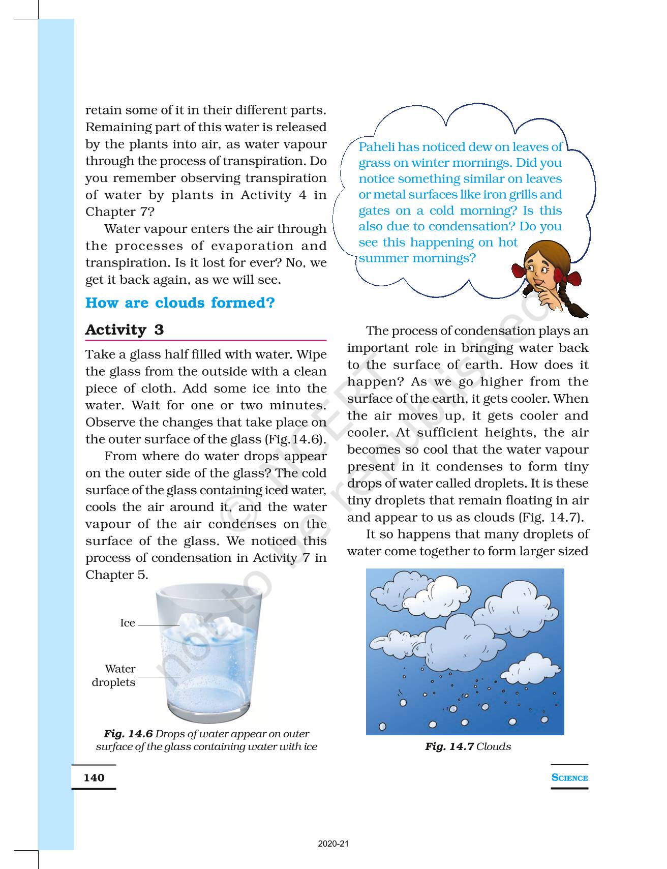 Water - NCERT Book of Class 6 Science