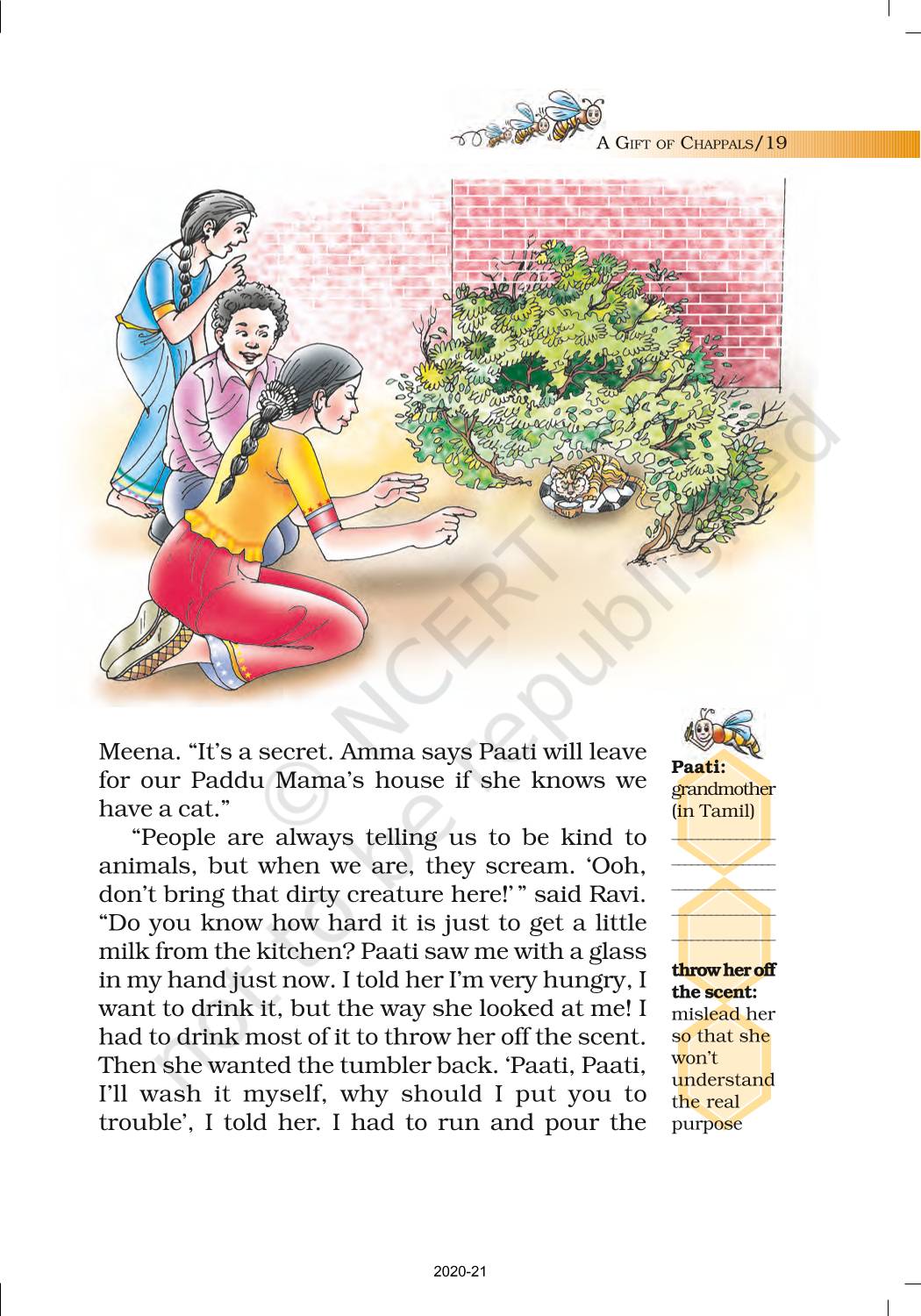 Class 7 English ch 2 A gift of chappals​ - Brainly.in