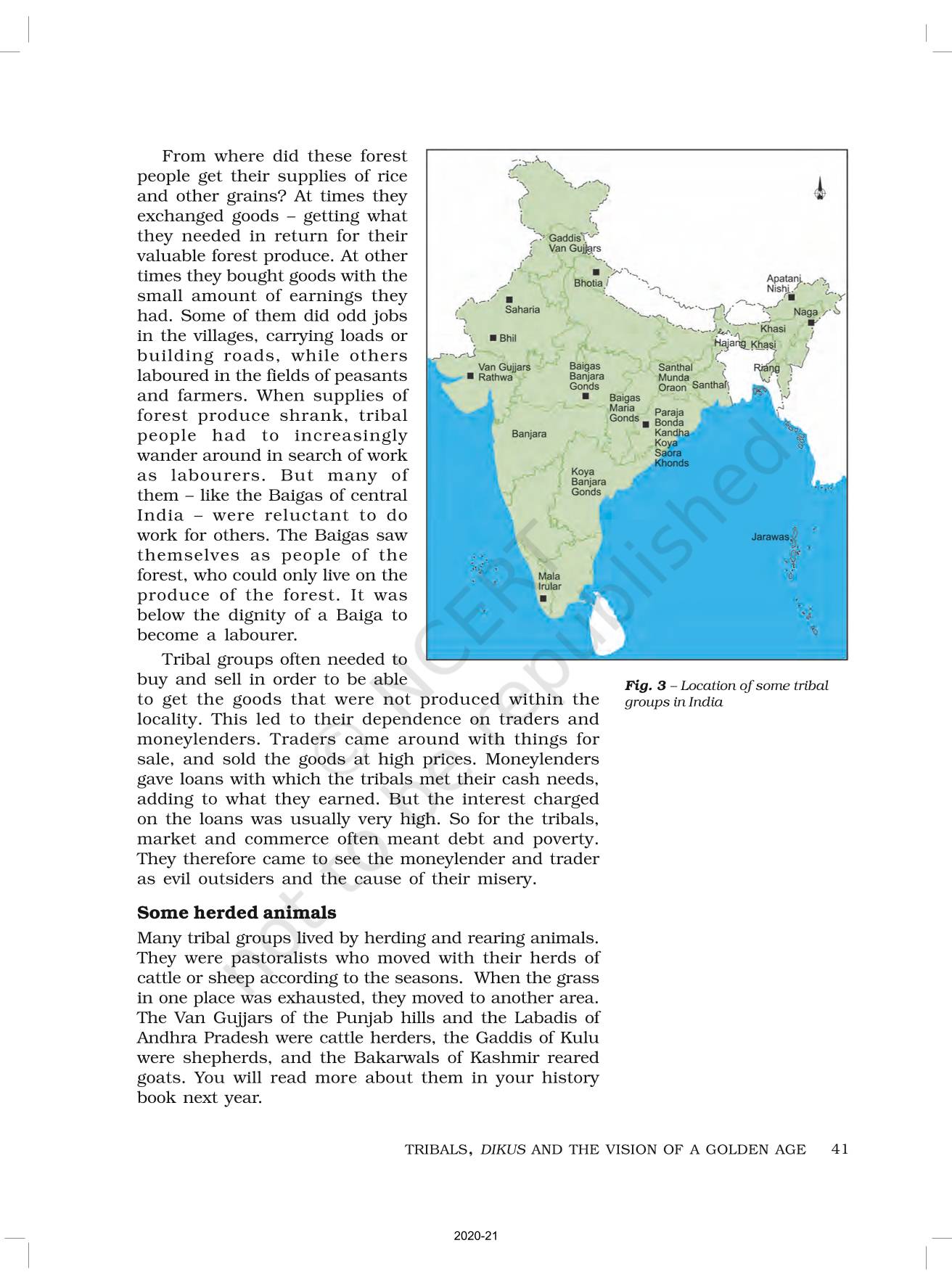 Mindmap: Tribals, Dikus and the Vision of a Golden Age - Social