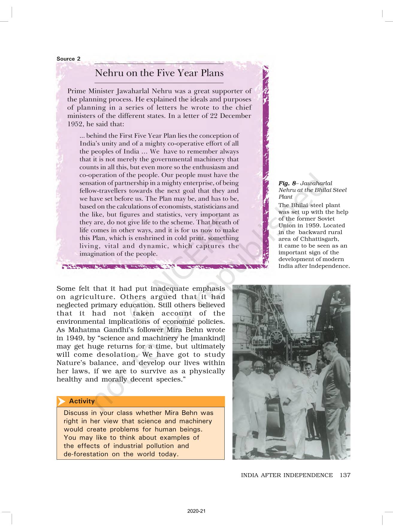 India After Independence - NCERT Book of Class 8 History Part II