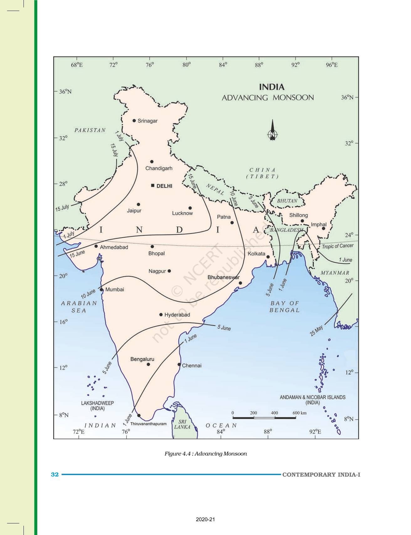 Climate - NCERT Book of Class 9 Geography Contemporary India I