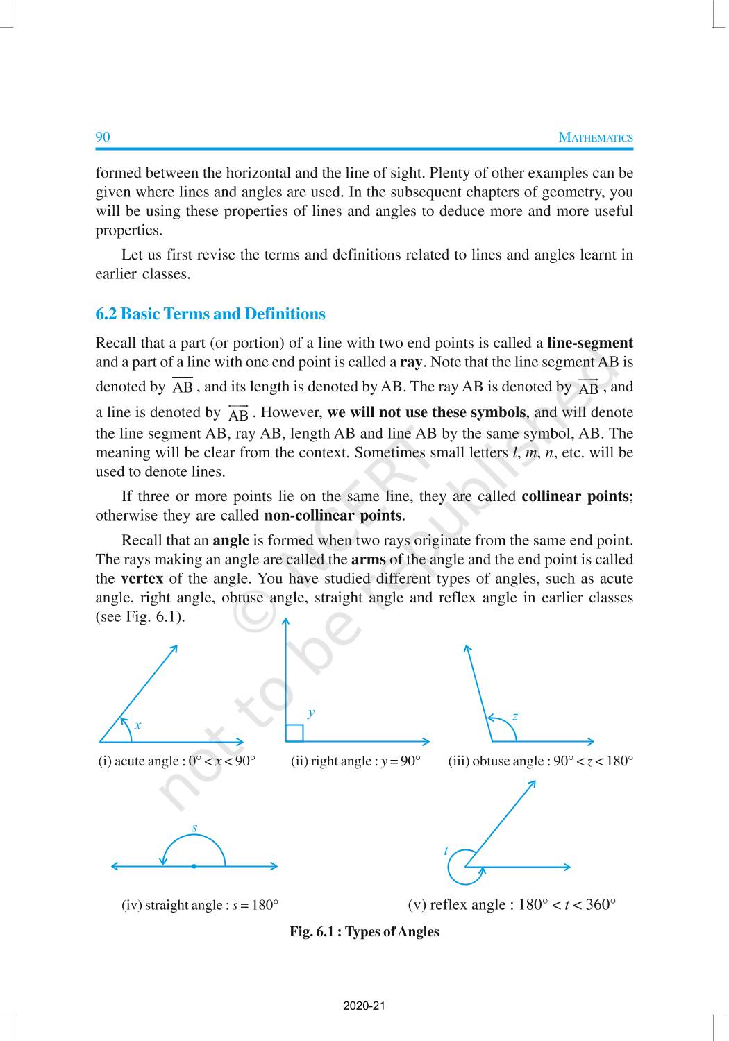 Lines and Angles - Definition, Properties, Types & Questions